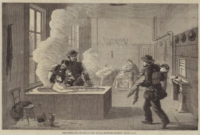 La casa de recepción de la Real Sociedad Humana, Hyde Park de Edward Hull
