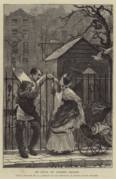 Un Idilio de Golden Square de Edward John Gregory
