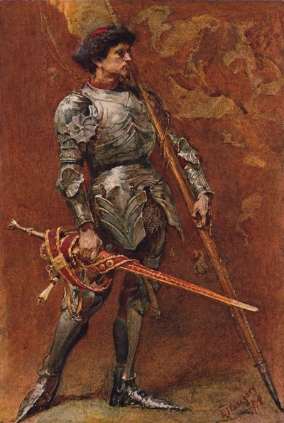 Caballero en armadura de Edward John Gregory
