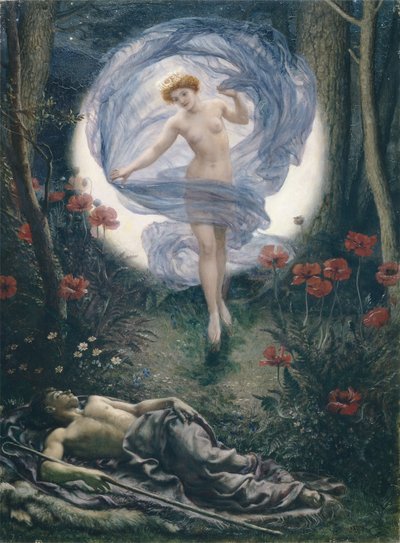 Diana y Endymion de Edward John Poynter