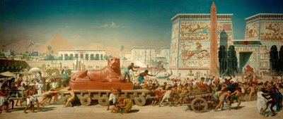 Israel en Egipto de Edward John Poynter