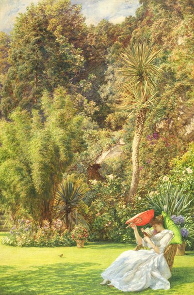 En un jardín de Edward John Poynter