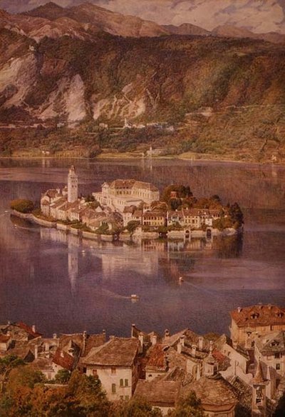 Isola San Giulio, Lago Orta de Edward John Poynter