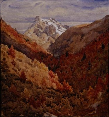 Mont Blanc de Edward John Poynter