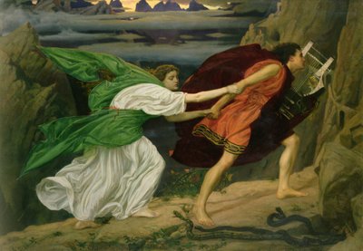 Orfeo y Eurídice, 1862 de Edward John Poynter