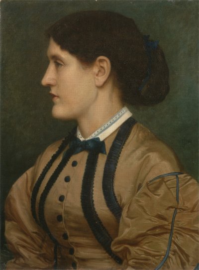 Retrato de Eliza Eastlake (1809-93) 1864 de Edward John Poynter