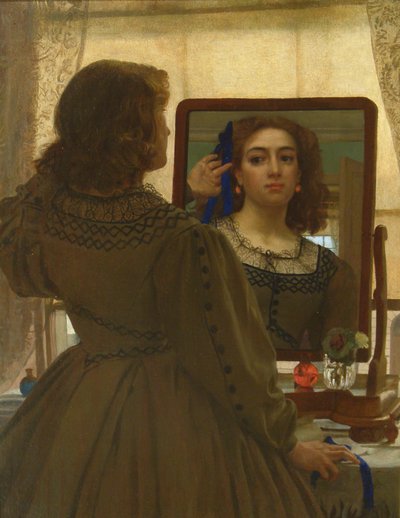 El Ramillete de Cintas Azules, 1862 de Edward John Poynter