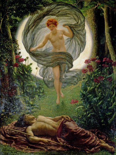 La visión de Endymion de Edward John Poynter