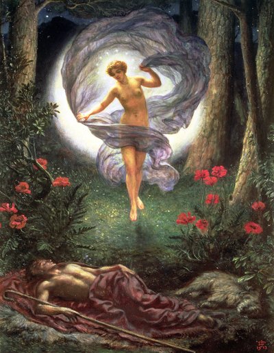 Las visiones de Endimión de Edward John Poynter