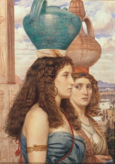 Portadoras de agua del Nilo de Edward John Poynter