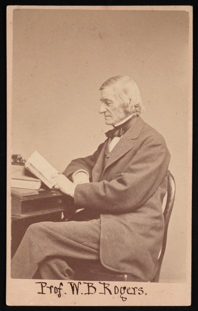 Retrato de William Barton Rogers 1804-1882, entre 1866 y 1873 de Edward L Allen