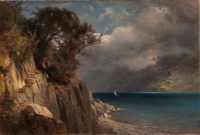 Escena del lago de Edward L. Custer