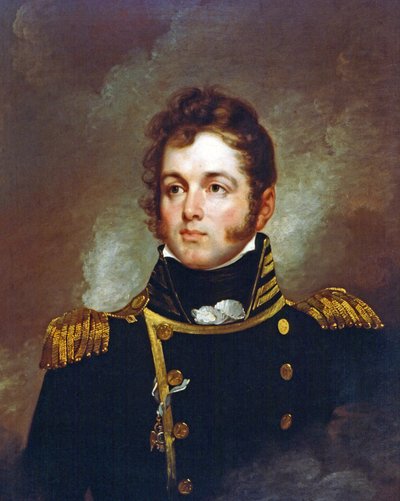 Retrato del Capitán Oliver Hazard Perry, USN (1785-1819) de Edward L. Mooney