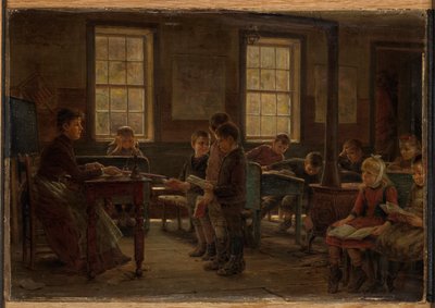 una escuela de campo de Edward Lamson Henry
