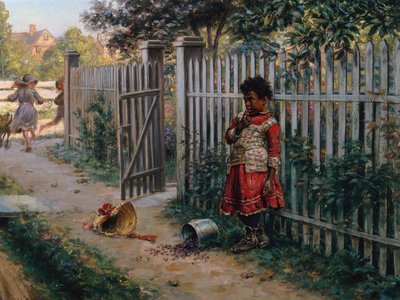 Meditando Venganza de Edward Lamson Henry