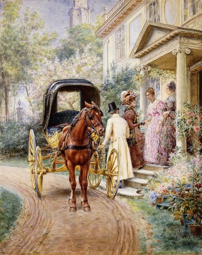 Sra., 1891 y 1887 de Edward Lamson Henry