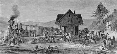 El depósito del pueblo, ilustración de 