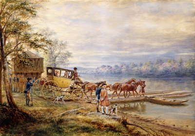 Esperando el ferry, 1902 de Edward Lamson Henry