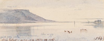 Aboo Zobat; 9:30 de la mañana, 28 de febrero de 1867 (564) de Edward Lear
