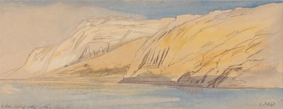 Abu Simbel, 13:00, 9 de febrero de 1867 (384) de Edward Lear