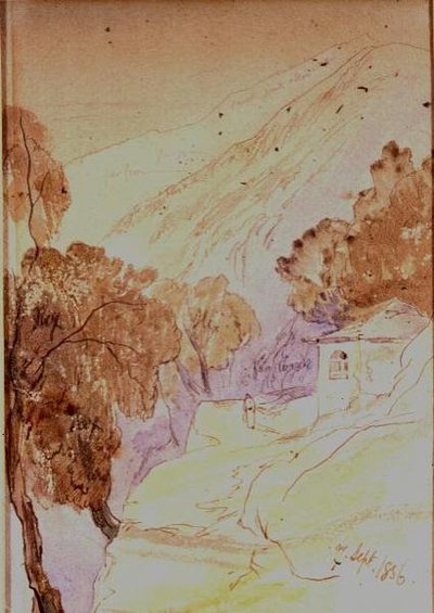 Athos de Edward Lear