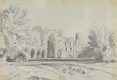 Abadía de Calder, 12 de septiembre de 1836. de Edward Lear
