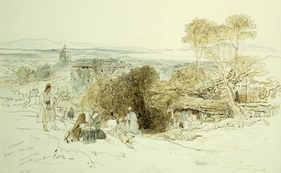 Camerino, 1849 de Edward Lear