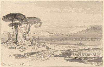 Campagna di Roma, 1884-1885 de Edward Lear