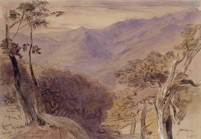 Carrara, 1861 de Edward Lear