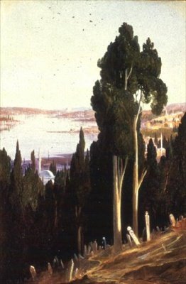 Constantinopla desde Egipto de Edward Lear