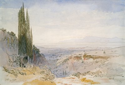 Corfú, Nimphes, 1856 de Edward Lear