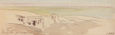 Dendera, 15 de enero de 1867 (155) de Edward Lear
