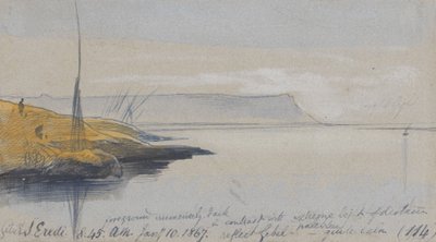 Gebel S. Eredi; 8:45 de la mañana, 10 de enero de 1867 (114) de Edward Lear