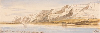 Gebel Sheikh Abu Fodde, 7:30 am, 4 de marzo de 1867 (590) de Edward Lear