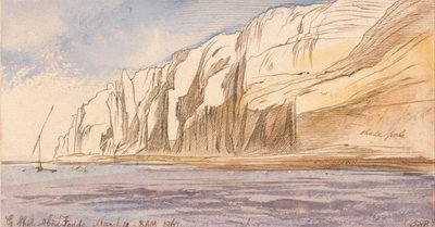 Gebel Sheikh Abu Fodde, 8:00 am, 4 de marzo de 1867 (588) de Edward Lear