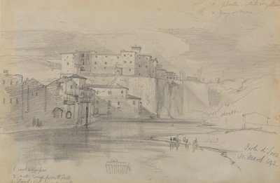 Isla de Sora, 31 de marzo de 1842 de Edward Lear