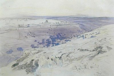 Jerusalén, 24-28 de abril de 1858 de Edward Lear