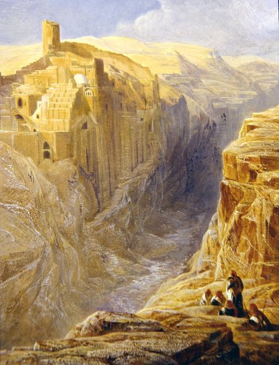 Mar Saba de Edward Lear