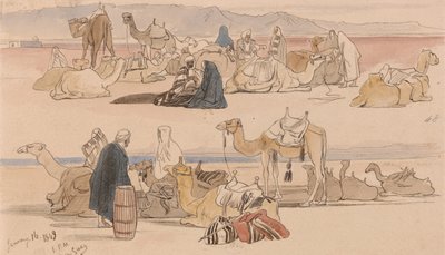 Cerca de Suez de Edward Lear