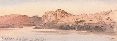 Cerca de Tafa, 17:50, 16 de febrero de 1867 (505A) de Edward Lear
