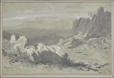 Olevano de Edward Lear