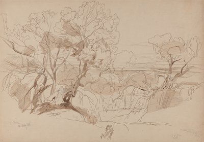 Santa Decca, Corfú, 28 de mayo de 1848 (126) de Edward Lear