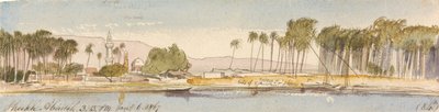 Jeque Abadeh, 15h15 del 6 de enero de 1867 (84) de Edward Lear