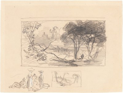 Bocetos en Italia de Edward Lear
