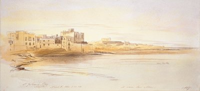 Bahía de San Julián, Malta, 1866 de Edward Lear