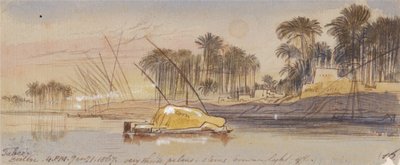 Tabeen Berlin, 4:00 p.m., 1 de enero de 1867 (16) de Edward Lear
