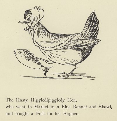 La Gallina Apresurada de Edward Lear