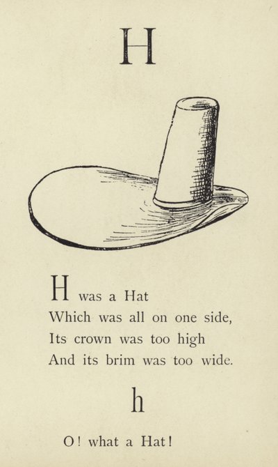 La Letra H de Edward Lear