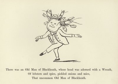 Había un viejo de Blackheath, cuya cabeza estaba adornada con una corona de Edward Lear