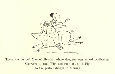 Había un viejo de Messina, cuya hija se llamaba Opsibeena de Edward Lear